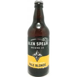 GLEN SPEAN PALE BLONDE 50CL BOT - Great Grog