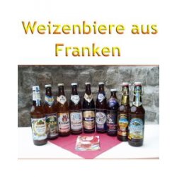 Weizenbiere aus Franken - 9 Flaschen - Biershop-Franken