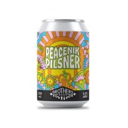 Brothers Beer Peacenik Pilsner 6x330mL - The Hamilton Beer & Wine Co