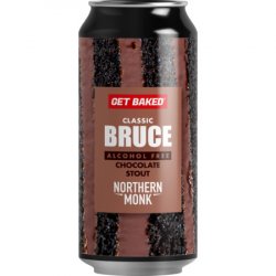 Northern Monk Northern Monk x Get Baked  Alcohol-Free Bruce  Chocolate Stout   - The Beer Garage