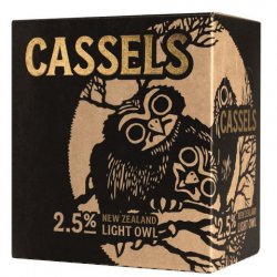 Cassels & Sons Light Owl 2.5% 6x330mL - The Hamilton Beer & Wine Co