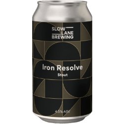 Slow Lane Brewing Iron Resolve