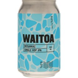 Waitoa 'Mosaniac' Single Hop IPA 440mL - The Hamilton Beer & Wine Co