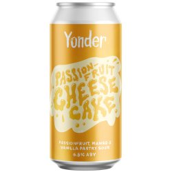 Yonder Passionfruit Cheesecake Pastry Sour 440ml (6.5%) - Indiebeer