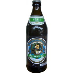 Augustiner Bier Lager hell 5,2% Vol. 20 x 50 cl MW Flasche - Pepillo