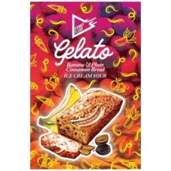 Funky Fluid Gelato: Banana & Plum Cinnamon Bread Funky Fluid Gelato: Banana & Plum Cinnamon Bread