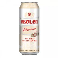 Obolon Premium Lager  Ukrainian Beer - Dicey Reillys