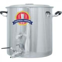 Olla de acero inoxidable de 53 Litros - Cerveza Casera