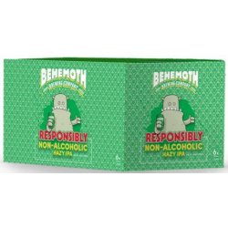 Behemoth Responsibly Non Alcoholic Hazy IPA 6x330mL - The Hamilton Beer & Wine Co