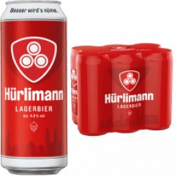 Hürlimann Lager 4,8% Vol. 24 x 50 cl Dose - Pepillo