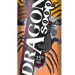 Dragon Soop Peach and Raspberry 500ml Can - Kay Gee’s Off Licence