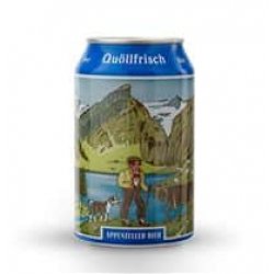 Appenzeller Quöllfrisch hell 24 x 33 cl Dose - Pepillo