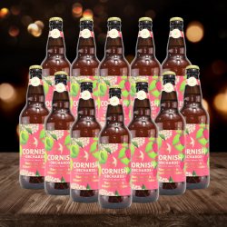 Cornish Orchards Raspberry British Cider 500ml Bottles - 4.0% ABV (12 Pack) - Beerhunter