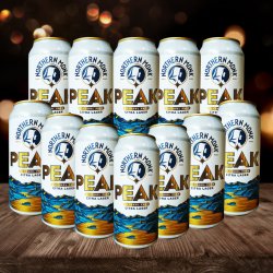 Northern Monk Peak AF Low Alcohol Citra Lager 440ml Cans - 0.5% ABV (12 Pack) - Beerhunter