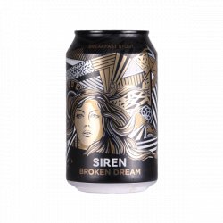 Siren - Broken Dream - 6.5% Oatmeal Stout - 330ml Can - The Triangle