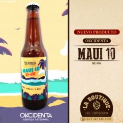 MAUI NE IPA BOTELLA 355 - La Boutique del Cervecero