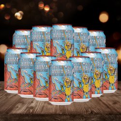 Beavertown Gamma Ray Beer: American Pale Ale 330ml Cans - 5.4% ABV (12 Pack) - Beerhunter