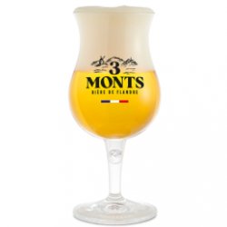 Verre 3 Monts 33 cl - Dégustation Idéale de la Bière du Nord - Bières du Nord