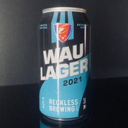 Reckless, Walkinshaw Andretti United Lager, 375ml - My Beer Dealer