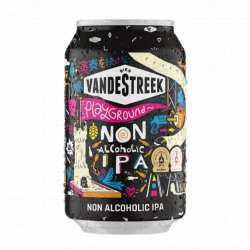 vandeStreek bier Playground Non Alcoholic IPA vandeStreek bier Playground Non Alcoholic IPA