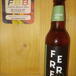 Ferre ipa - Famous Belgian Beer