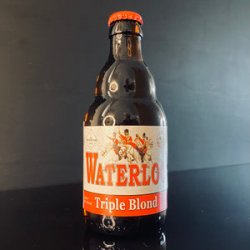 Waterloo Brewery Mont-St-Jean, Waterloo Triple Blonde, 330ml - My Beer Dealer