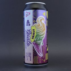 Funky Fluid  Omnipollo - Gelato Xtreme: Bianca Marshmallow Banana Passionfruit Mango Sticky Rice - 8% (500ml) - Ghost Whale