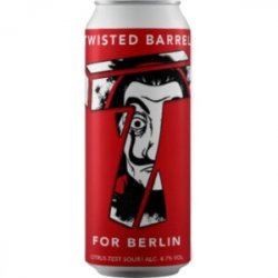 Twisted Barrel  For Berlin Citrus Zest Sour (Cans) (44cl) - Chester Beer & Wine