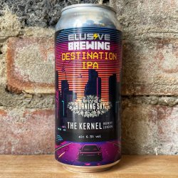 Elusive x Burning Sky x The Kernel Destination IPA 6.5% (440ml) - Caps and Taps