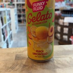 Funky Fluid Gelato: Peach Limoncello
