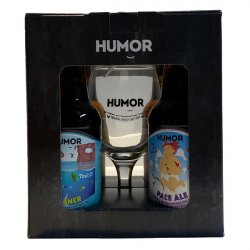 Humor Gift Pack (4 x 330 ml Beers + Glass) - Rabbit Hop