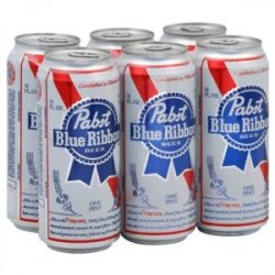 Pabst Blue Ribbon Lager 2416 oz cans - Beverages2u