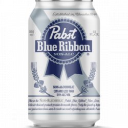 Pabst Non-Alcoholic Lager 12 pack12oz cans - Beverages2u