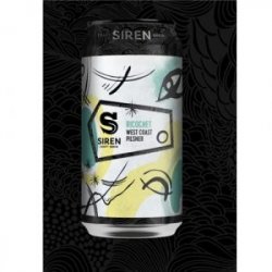 Siren Ricochet West Coast Pilsner - Craftissimo