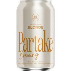 Partake Non Alcoholic Blonde 24 pack12 oz cans - Beverages2u