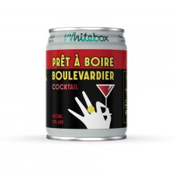 Whitebox, Pret A Boire Boulevardier, Canned Cocktail, 22%, 100ml - The Epicurean