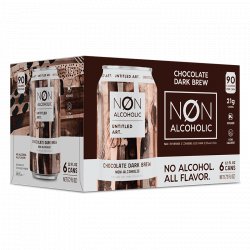 Untitled Art Non Alcoholic Chocolate Dark Brew - The Open Bottle