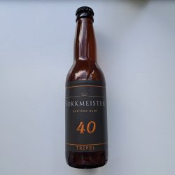 Fokkmeister 40 Tripel - 330ml - 8,5% - brouwerij Fokkmeister Vriezenveen - GUN Speciaalbieren