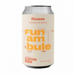 Grande Allée - Funambule - Red Ale - UpsideDrinks