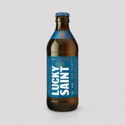 Lucky Saint  Unfiltered Lager 0.5% - The Alcohol Free Co