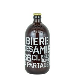 Biere des Amis Blond 66Cl - Belgian Beer Heaven