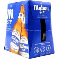 Cerveza Mahou Sin Pack 6x25cl - Bodegas Júcar