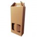 CAJA CARTON 2 BOTELLAS ALTO CAJA CARTON 2 BOTELLAS ALTO