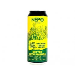 Nepomucen - 15,1°Better With Friends: Onemorebeer 500ml can 6% alc. - Beer Butik