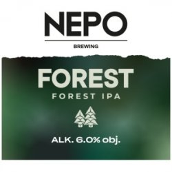 Nepomucen Forest IPA  Puszka - Sklep Impuls