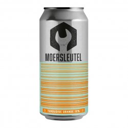 Moersleutel Craft Brewery Barcode: Turquoise Orange