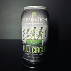 Hop Nation Brewing Co Hop Nation X Balter Full Circle West Coast Pilsner Hop Nation Brewing Co Hop Nation X Balter Full Circle West Coast Pilsner