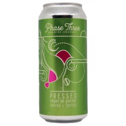 Phase Three Brewing Pressed - Toffee - Hops & Hopes