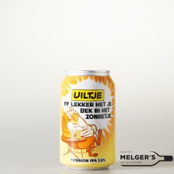 Uiltje  FF Lekker Met Je Bek in het Zonnetje Session IPA 33cl Blik - Melgers