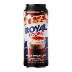 Funky Fluid Royal Cookie: French Vanilla Coffee